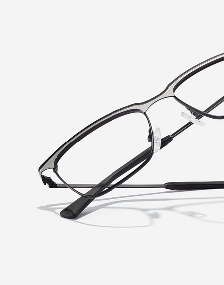 Gafas graduadas Hawkers Eyewear SILVER BLACK ABYMES