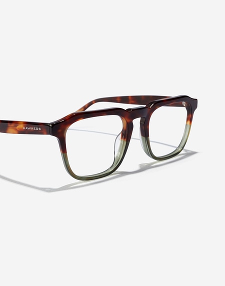 Gafas graduadas Hawkers Eyewear BI GREEN CAREY GAMAY
