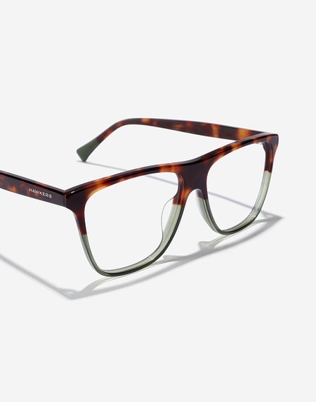 Gafas graduadas Hawkers Eyewear BI GREEN CAREY MUSCADET