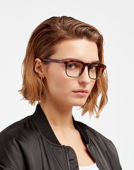 Gafas graduadas Hawkers Eyewear BI GREEN CAREY GAMAY
