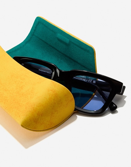Accesorios Hawkers LIGHT HARD CASE - YELLOW DENIM