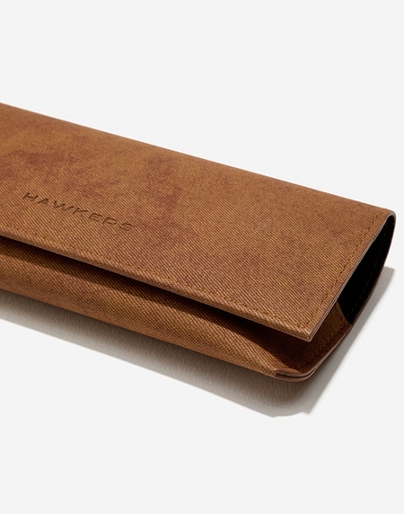 Accesorios Hawkers CLIP SOFT CASE - BROWN DENIM
