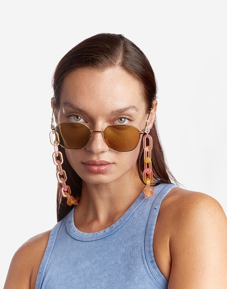 Accesorios Hawkers LINK BIG CHAIN - GRADIENT PINK TO YELLOW