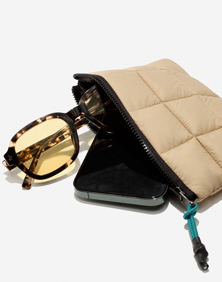 Accesorios Hawkers ZIPPER POUCH - SAND