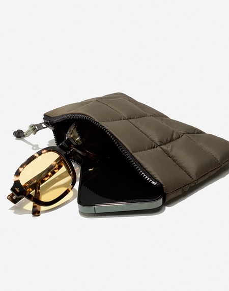 Accesorios Hawkers ZIPPER POUCH - MILITARY GREEN