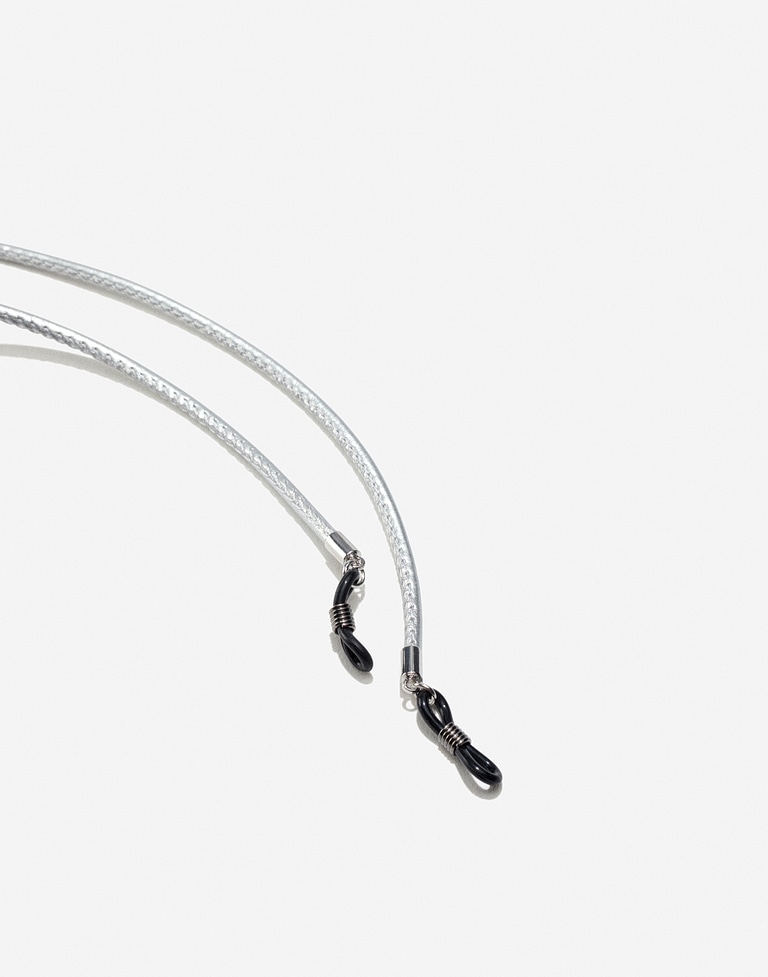 Accesorios Hawkers LEATHER ROUND CORD - SILVER