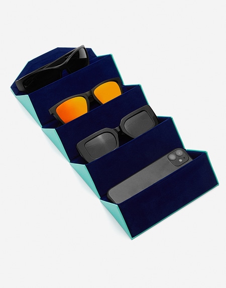 Accesorios Hawkers TRAVEL MULTICASE - MINT BLUE