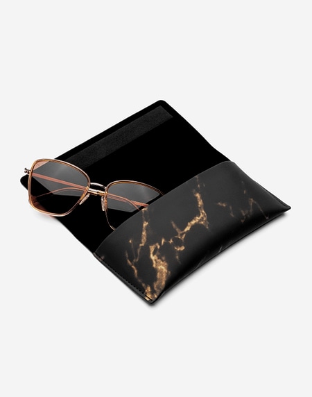 Accesorios Hawkers CLUTCH CASE - DARK MARBLE
