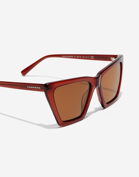 Gafas de sol Hawkers FLUSH - POLARIZED RUSSIAN RED BROWN