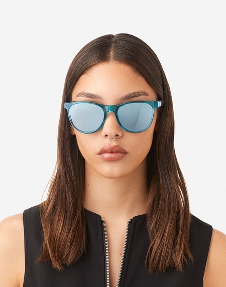 Gafas de sol Hawkers TRAIL - POLARIZED CYAN BLUE CHROME