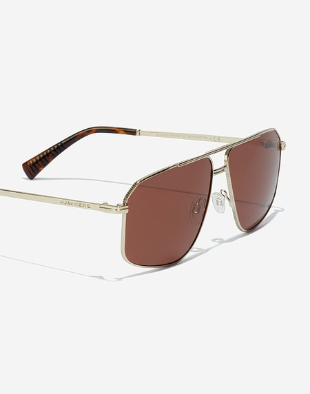 Gafas de sol Hawkers POKER - GOLD ROSEWOOD