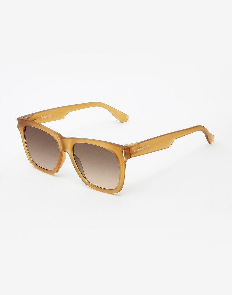 Gafas de sol Hawkers FROZEN MUSTARD BROWN GRADIENT SUNSET XL