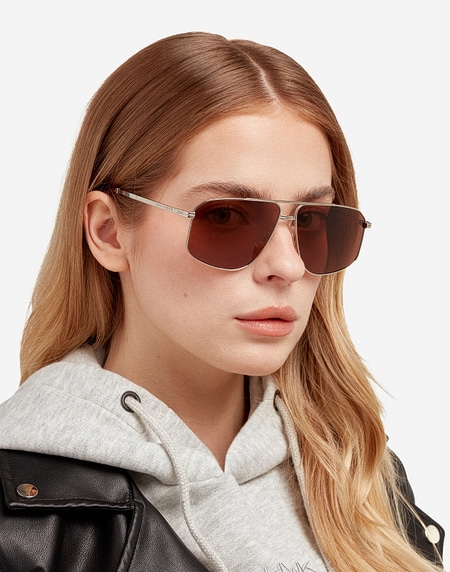 Gafas de sol Hawkers POKER - GOLD ROSEWOOD