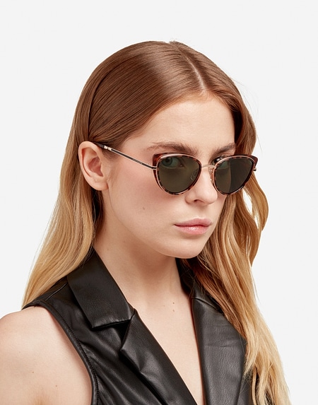 Gafas de sol Hawkers CAREY GREEN BOTTLE FELINE