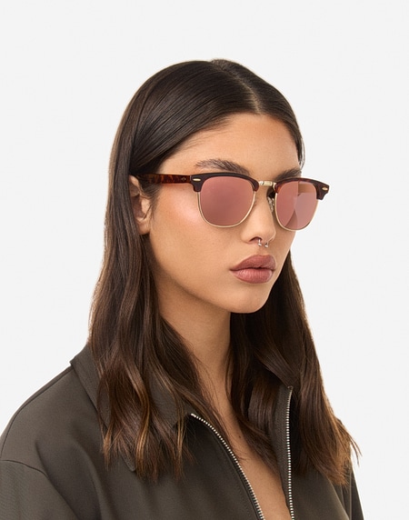 Gafas de sol Hawkers CLASSIC BOLD - POLARIZED CAREY PINK