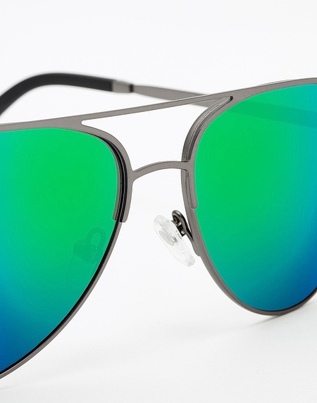 Gafas de sol Hawkers GUN METAL - EMERALD LACMA