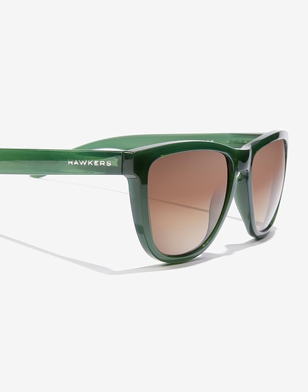 Gafas de sol Hawkers ONE RAW - GREEN TRANSPARENT PEANUT