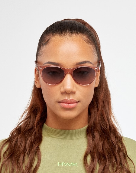 Gafas de sol Hawkers HARLOW - POLARIZED PINK GREY