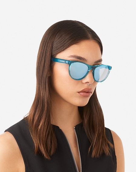 Gafas de sol Hawkers TRAIL - POLARIZED CYAN BLUE CHROME