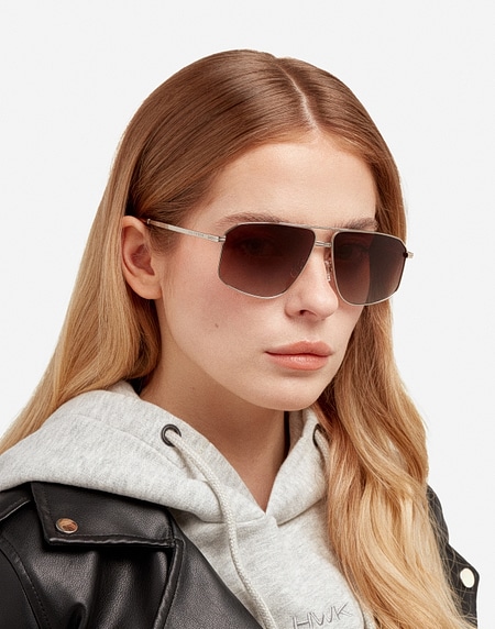 Gafas de sol Hawkers POKER - POLARIZED SILVER BROWN