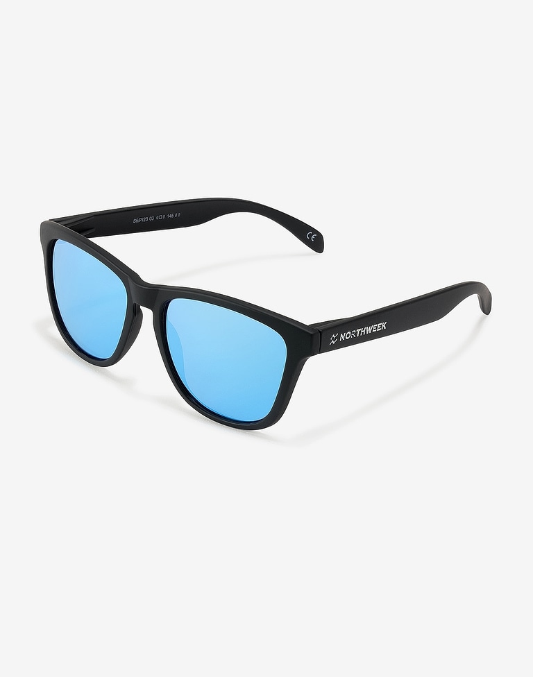 Gafas de sol Northweek REGULAR MATTE BLACK ICEBLUE POLARIZED