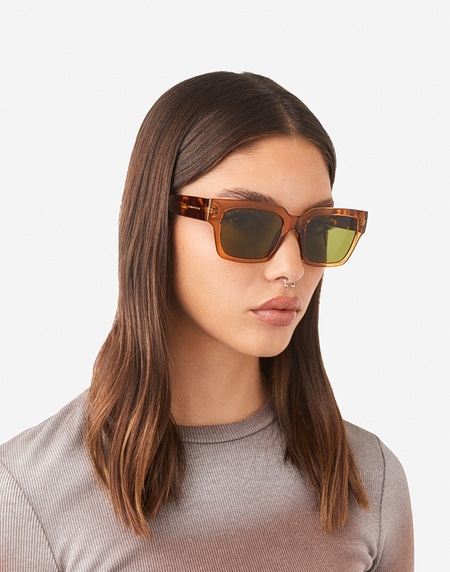Gafas de sol Hawkers MATE - MUSTARD JUNIPER ECO