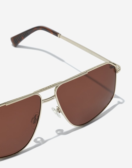 Gafas de sol Hawkers POKER - GOLD ROSEWOOD