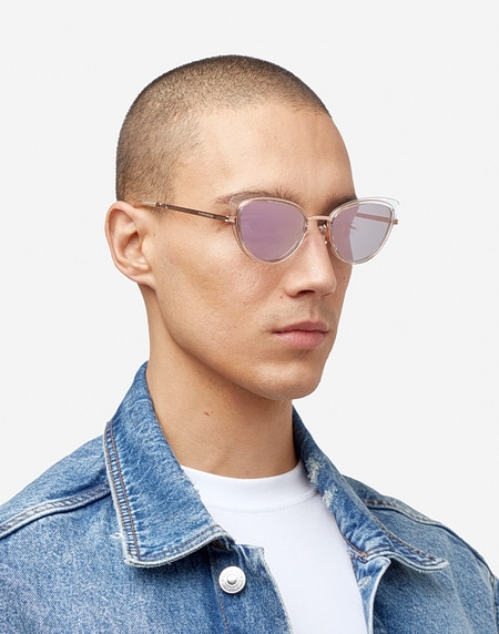 Gafas de sol Hawkers AIR ROSE GOLD FELINE