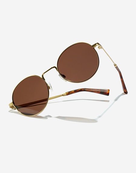 Gafas de sol Hawkers MOMA - POLARIZED GOLD HAVANA