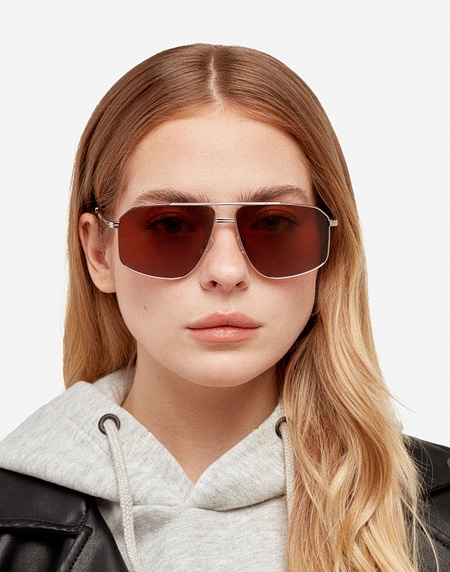 Gafas de sol Hawkers POKER - GOLD ROSEWOOD