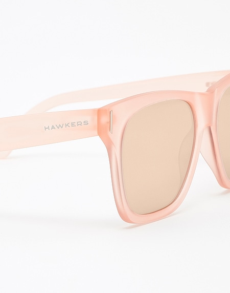 Gafas de sol Hawkers FROZEN NUDE ROSE GOLD SUNSET XL