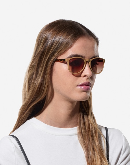 Gafas de sol Hawkers OLLIE XS - LIGHT CAMEL TERRACOTA
