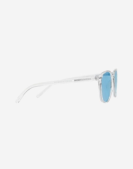 Gafas de sol Northweek WALL BRIGHT WHITE - TRANSPARENT BLUE POLARIZED