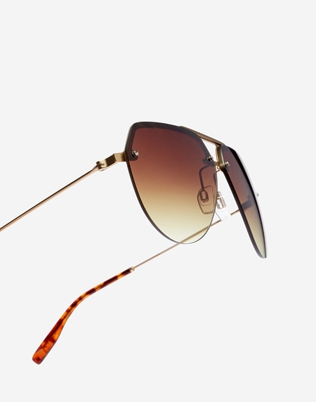 Gafas de sol Hawkers COOPER - GOLD SMOKY BROWN