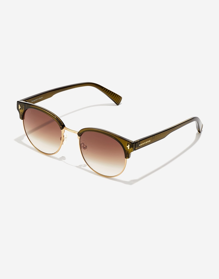 Gafas de sol Hawkers NEW CLASSIC ROUNDED - OLIVE EARTH