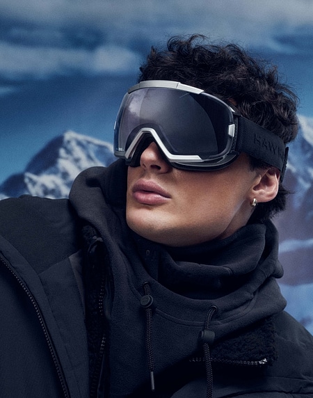 Gafas Ski Hawkers FROSTIK - SILVER BLACK