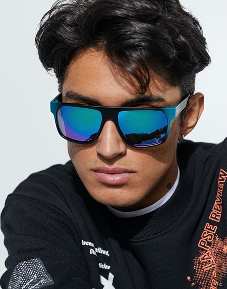 Gafas de sol Hawkers CHEEDO - CARBON BLACK BLUE EMERALD