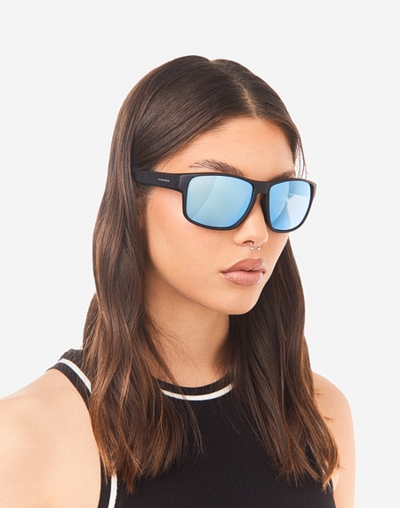 Gafas de sol Hawkers FASTER RAW - BLACK BLUE CHROME