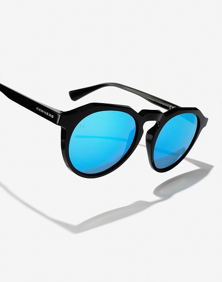 Gafas de sol Hawkers WARWICK RAW - BLACK CLEAR BLUE