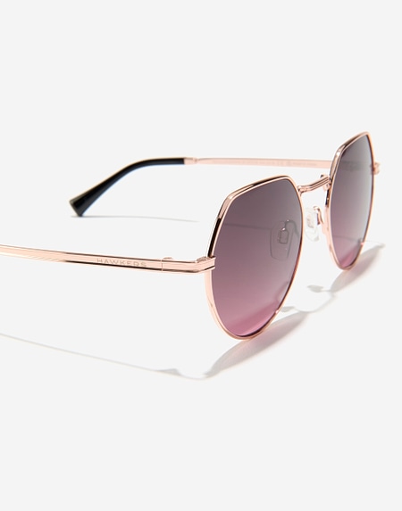 Gafas de sol Hawkers AURA - ROSE GOLD BLACK TO PINK