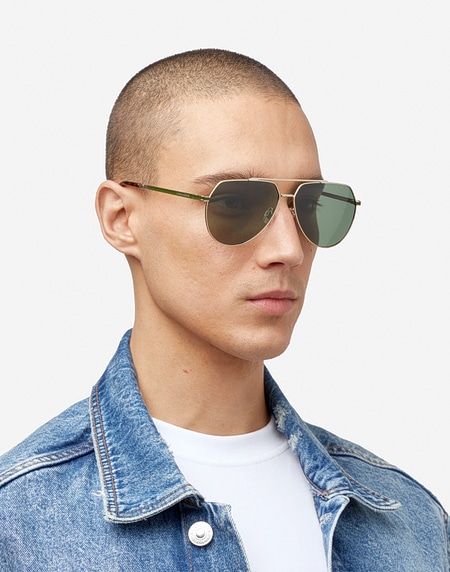 Gafas de sol Hawkers SHADOW - POLARIZED GOLD ALIGATOR