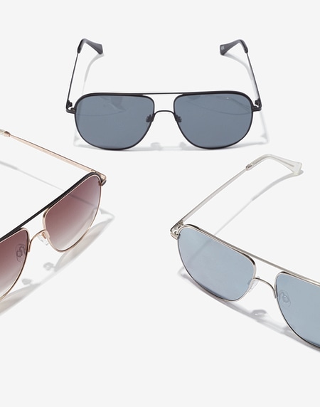 Gafas de sol Hawkers SILVER CHROME TEARDROP