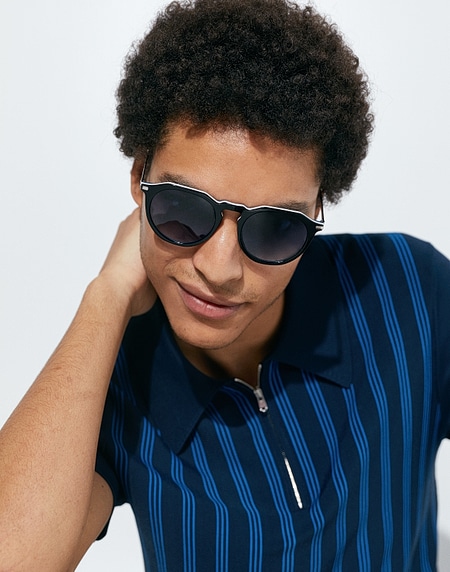 Gafas de sol Hawkers WARWICK CROSSWALK - BLACK BLUE DENIM