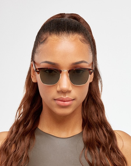 Gafas de sol Hawkers CLASSIC BOLD - POLARIZED CAREY GREEN