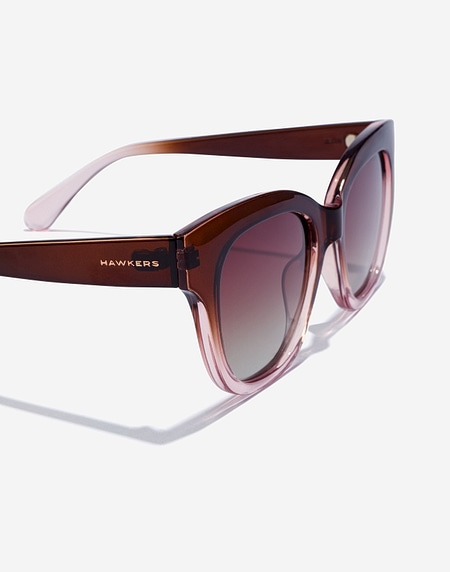 Gafas de sol Hawkers AUDREY NEUVE - POLARIZED PINK BROWN