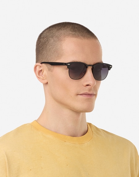Gafas de sol Hawkers CLASSIC BOLD - POLARIZED BLACK MATTE GREY