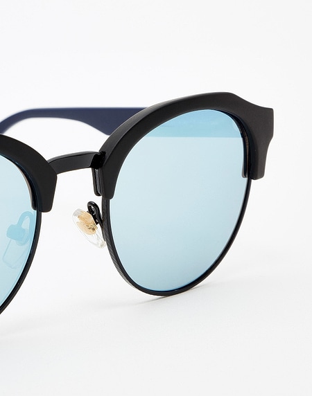 Gafas de sol Hawkers BLACK - NAVY BLUE CHROME CLASSIC&nbsp;ROUNDED