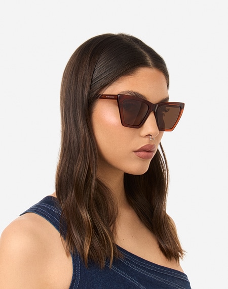 Gafas de sol Hawkers FLUSH - POLARIZED RUSSIAN RED BROWN