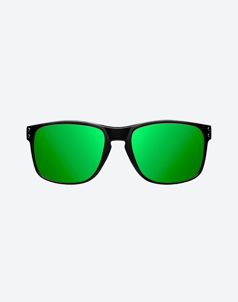 Gafas de sol Northweek BOLD MATTE BLACK - GREEN POLARIZED