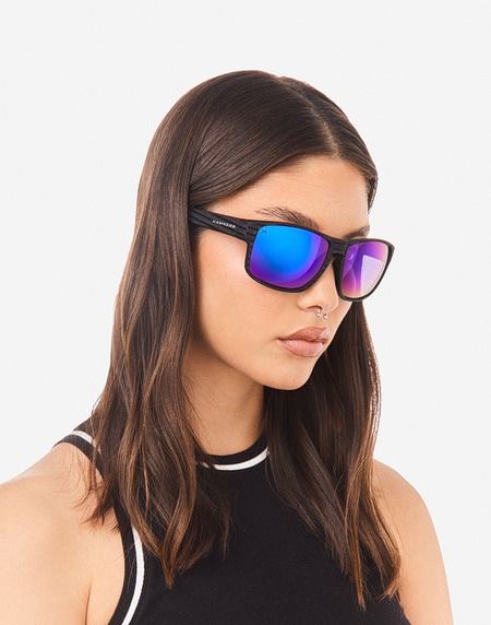 Gafas de sol Hawkers FASTER RAW CARBON FIBER - BLACK SKY